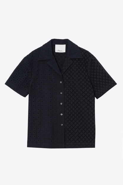 Broderie Anglaise Patchwork Camp Shirt - 3.1 Phillip Lim Value