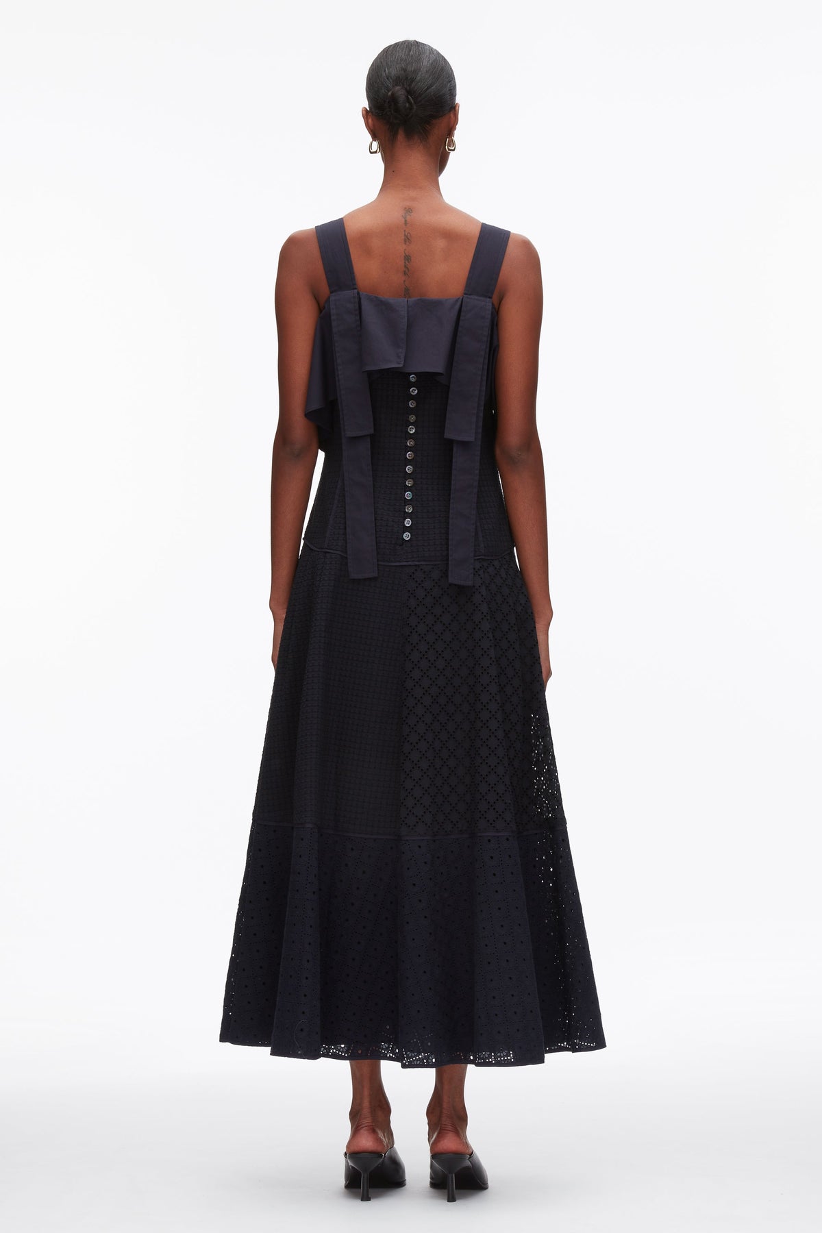 Broderie Anglaise Patchwork Cascade Midi Dress - 3.1 Phillip Lim Great Value