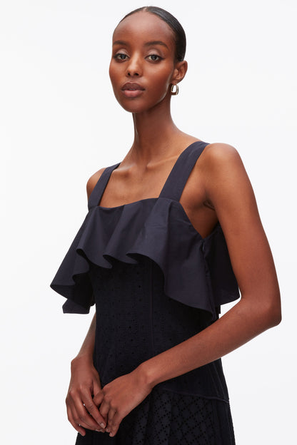 Broderie Anglaise Patchwork Cascade Midi Dress - 3.1 Phillip Lim Great Value