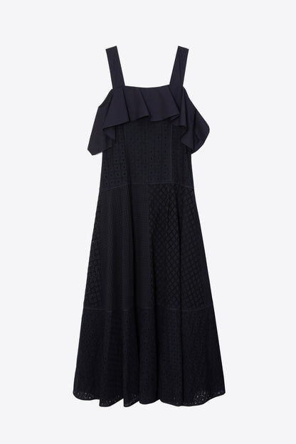 Broderie Anglaise Patchwork Cascade Midi Dress - 3.1 Phillip Lim Great Value