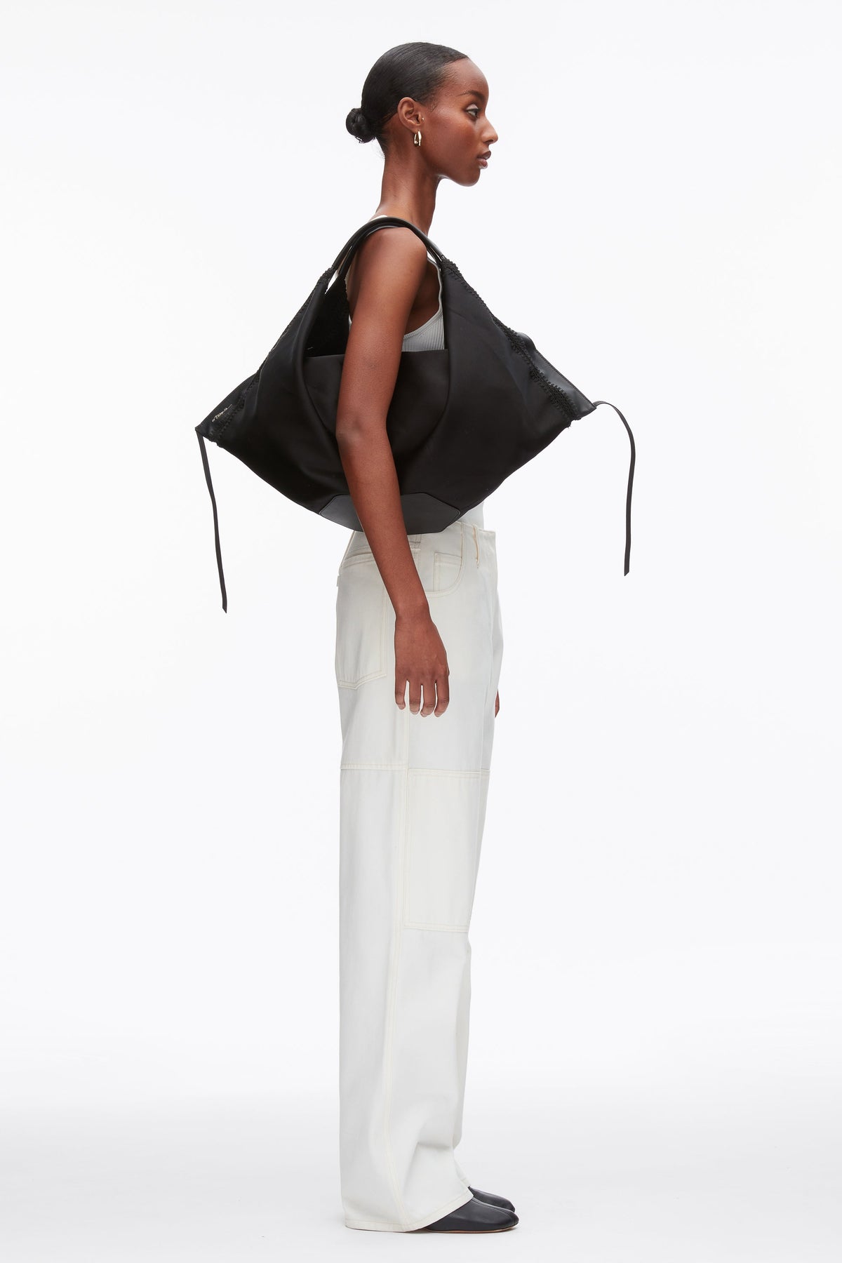 Structured Satin Luna Large Bag - 3.1 Phillip Lim Trusted