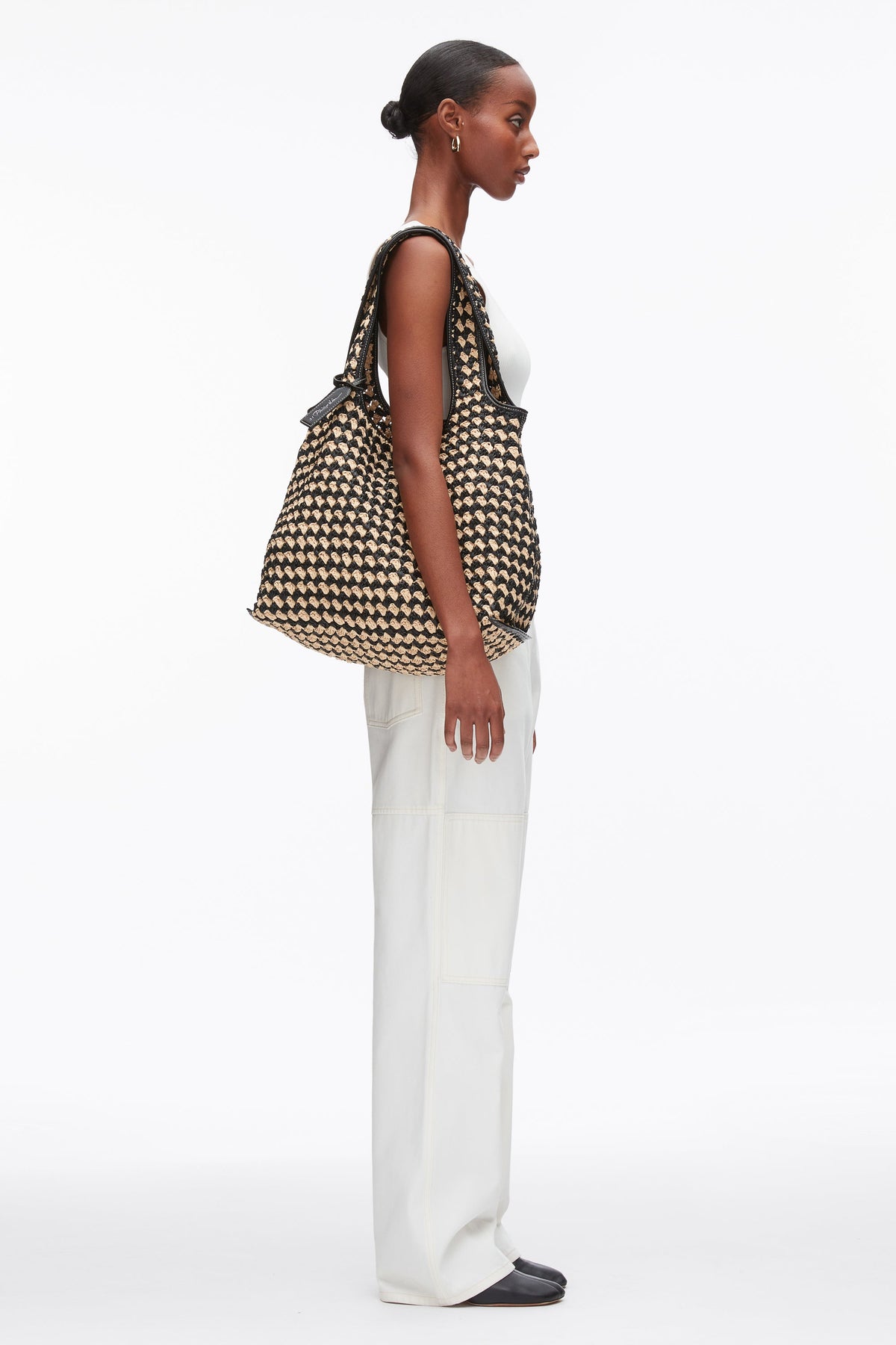 Crochet Raffia Market Tote - 3.1 Phillip Lim New
