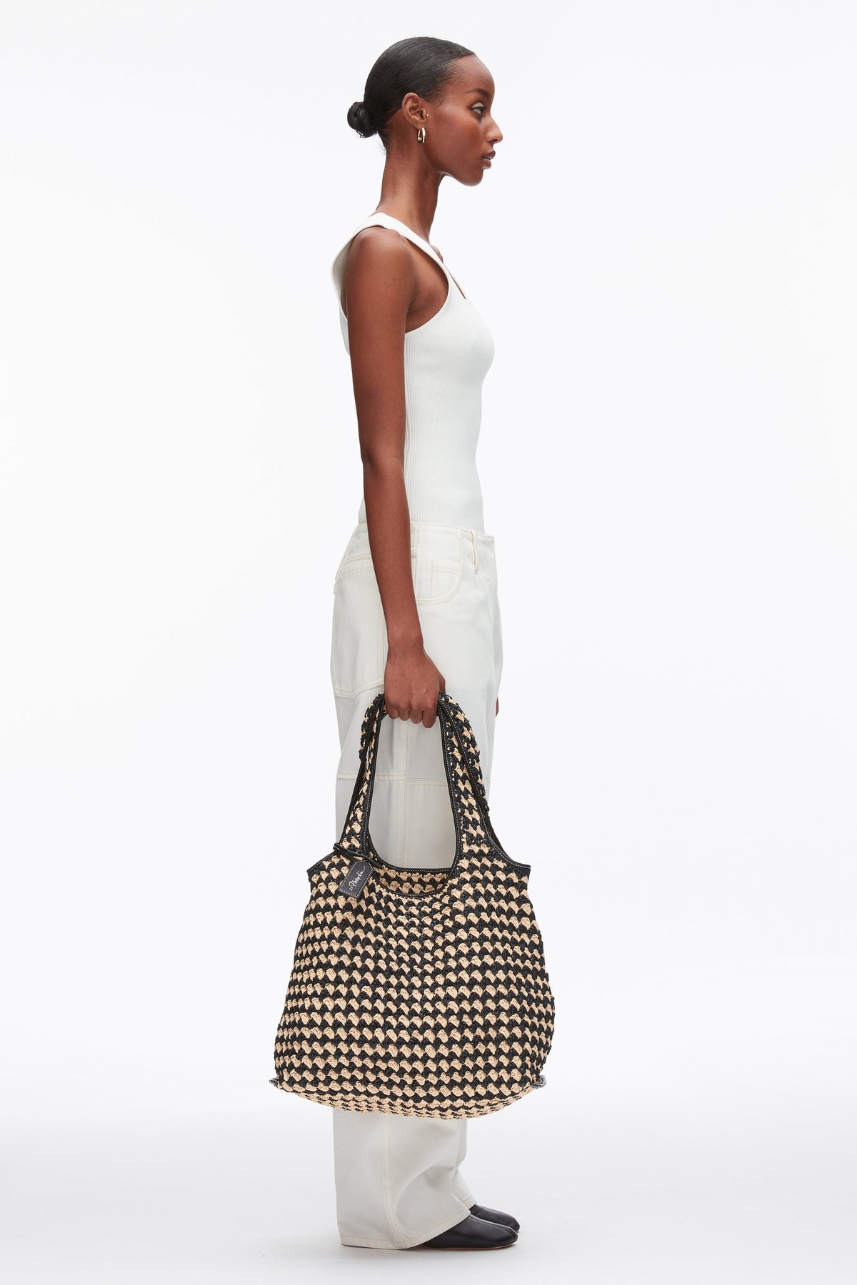 Crochet Raffia Market Tote - 3.1 Phillip Lim New