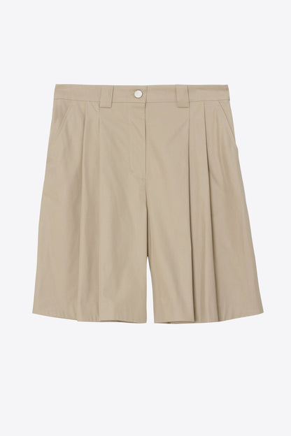Two-Toned Wide Pleated Shorts - 3.1 Phillip Lim New