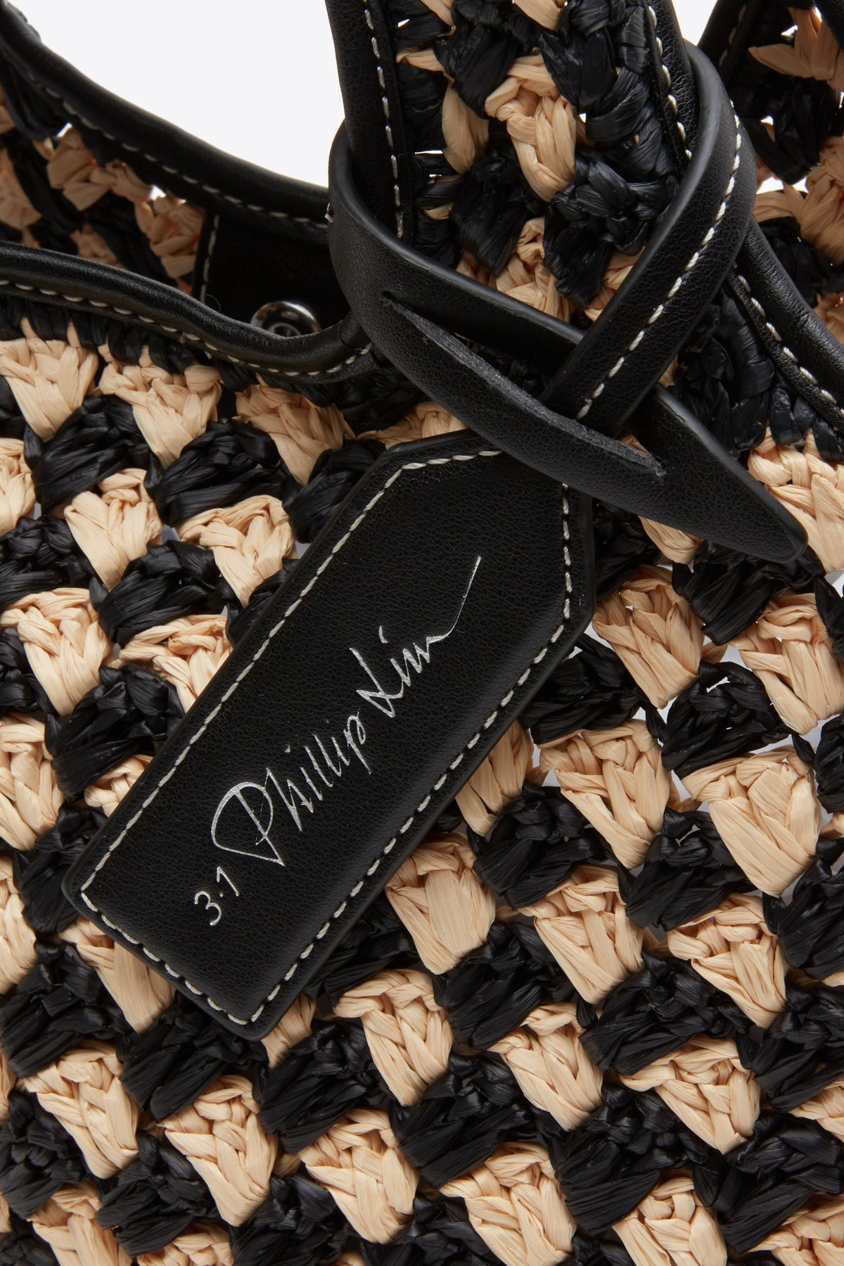 Crochet Raffia Mini Market Tote - 3.1 Phillip Lim Essential