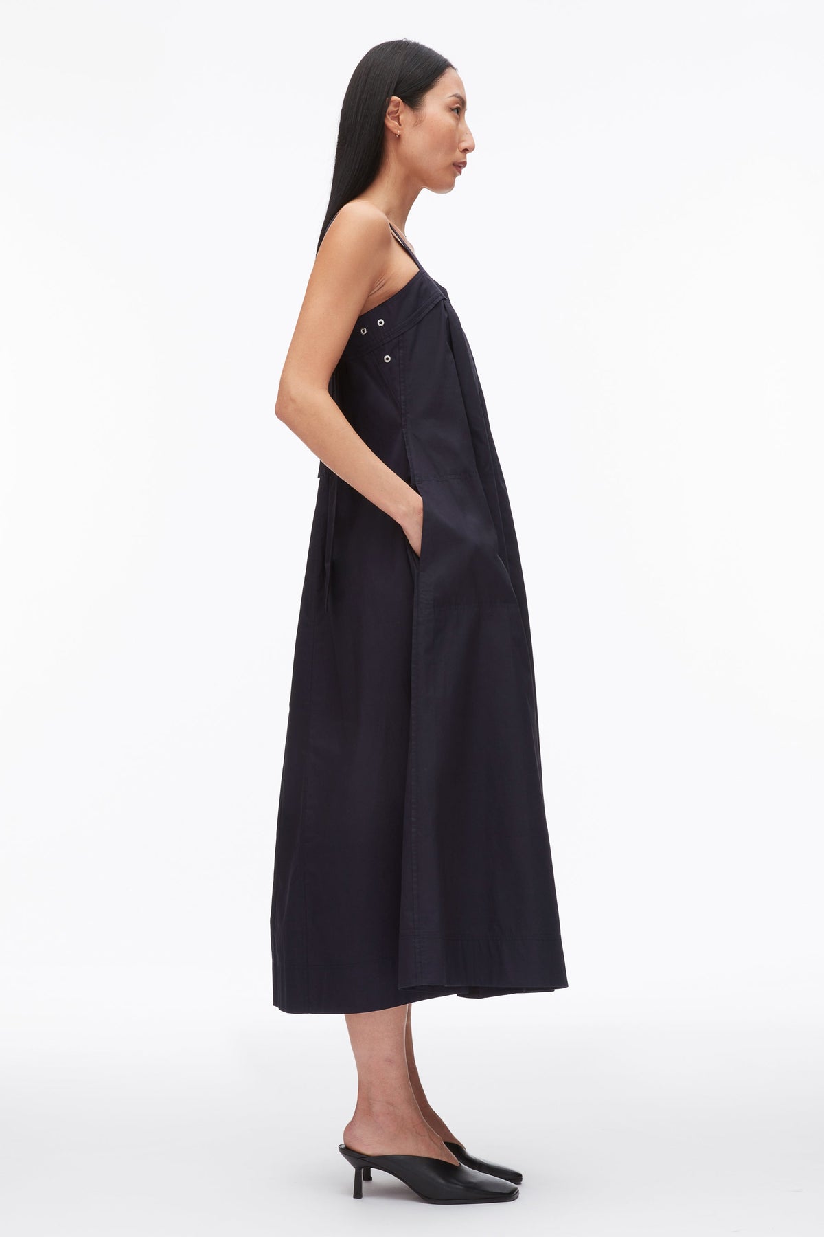 Structured Cotton Poplin Midi Dress - 3.1 Phillip Lim Signature