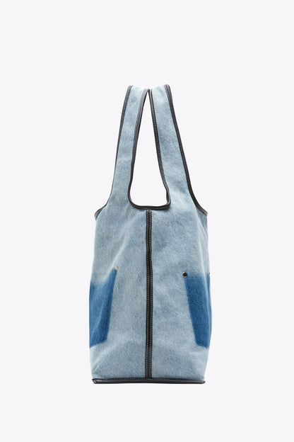 Denim Ghost Patch Market Tote - 3.1 Phillip Lim Customer Favorite