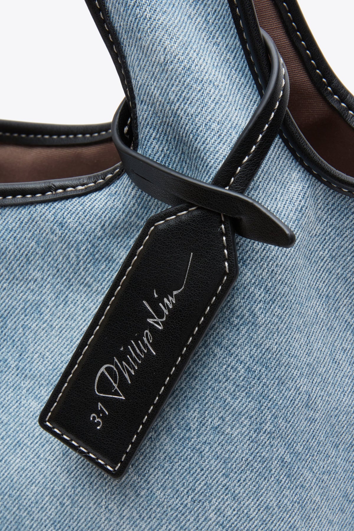 Denim Ghost Patch Market Tote - 3.1 Phillip Lim Customer Favorite