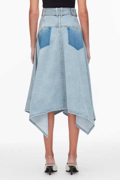 Ghost Patch Handkerchief Midi Skirt - 3.1 Phillip Lim Trusted