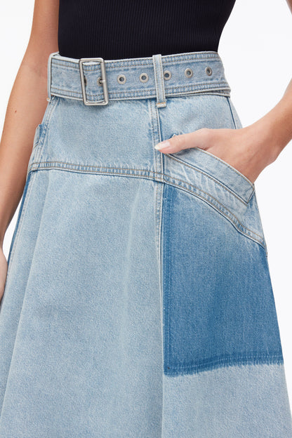 Ghost Patch Handkerchief Midi Skirt - 3.1 Phillip Lim Trusted