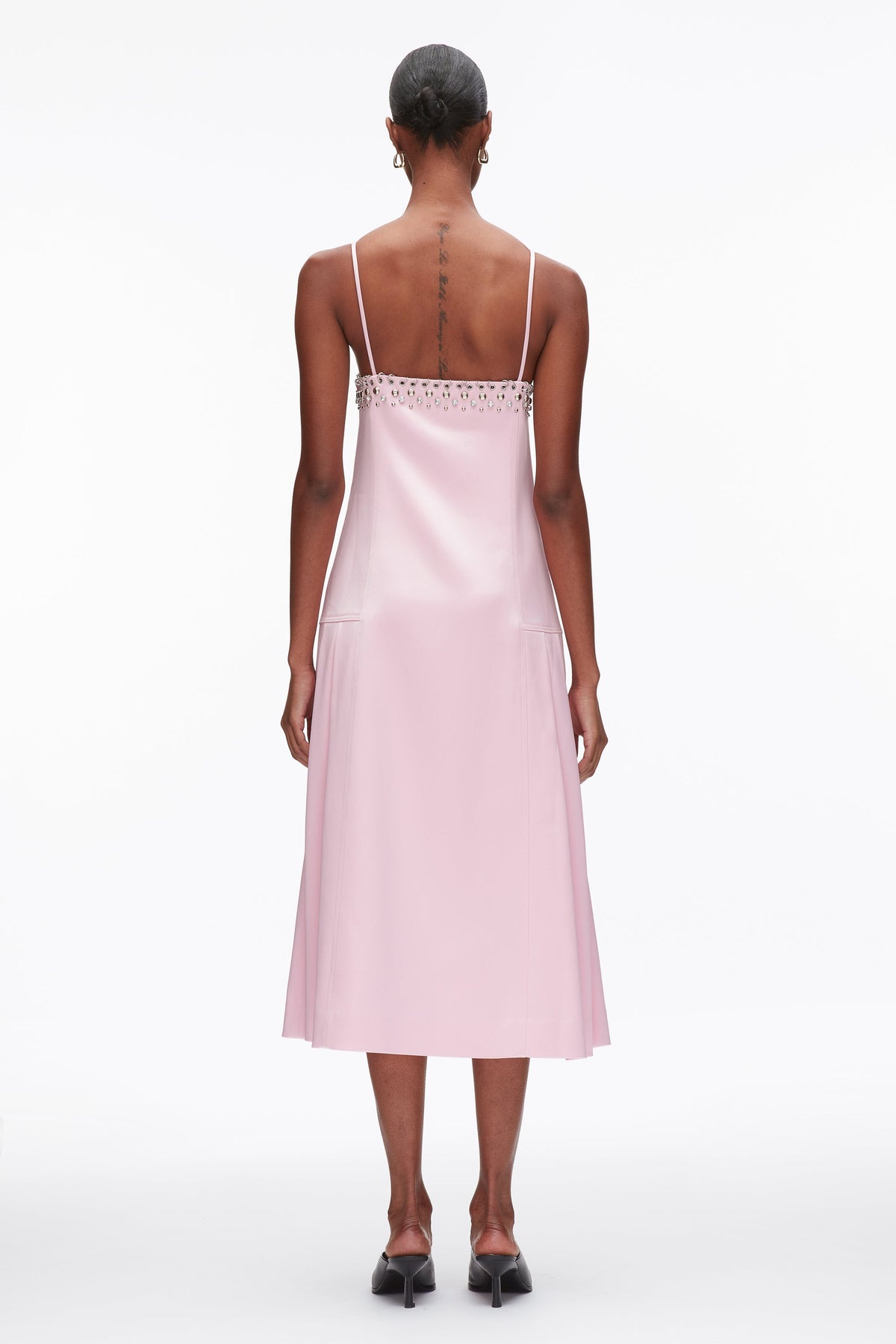Studded Satin Pleated Cami Midi Dress - 3.1 Phillip Lim Quality