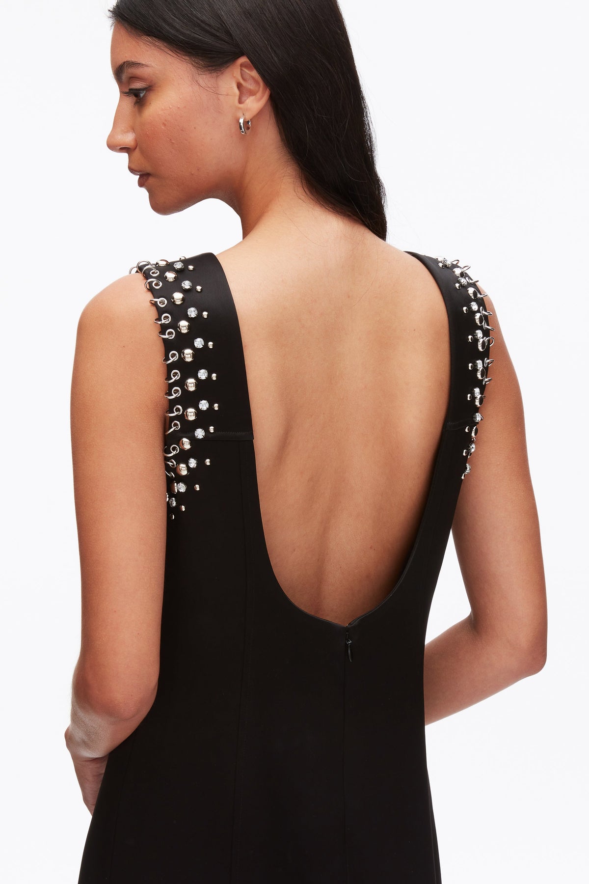 Studded Satin Sleeveless Midi Dress - 3.1 Phillip Lim Essential