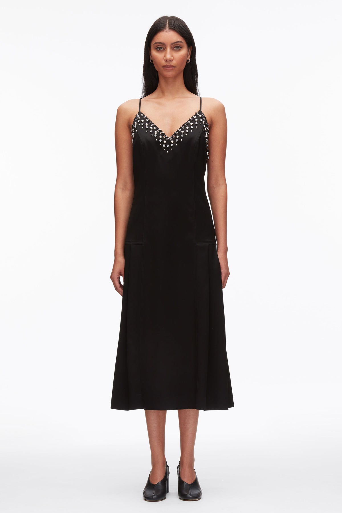 Studded Satin Pleated Cami Midi Dress - 3.1 Phillip Lim Best Price