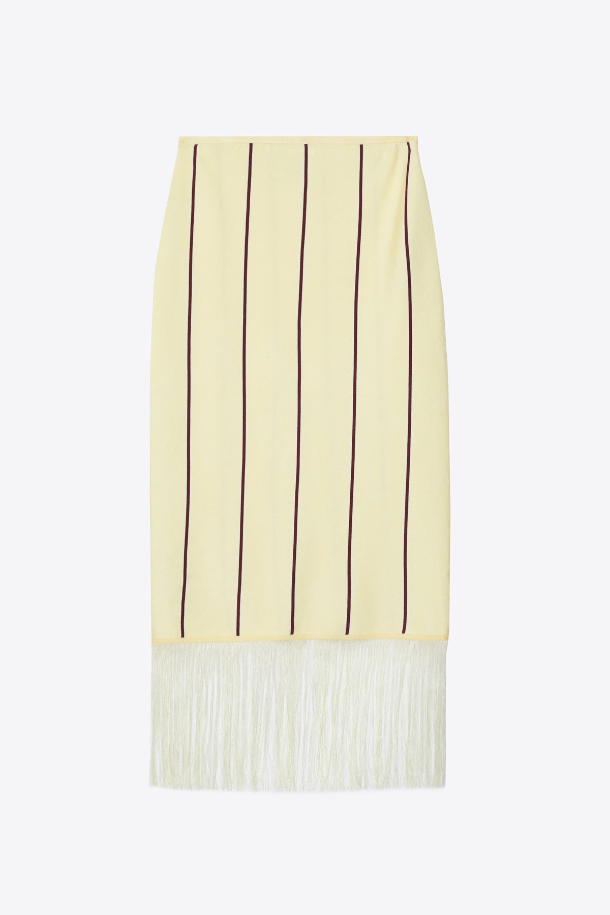 Stripe Midi Skirt with Fringe - 3.1 Phillip Lim Deals