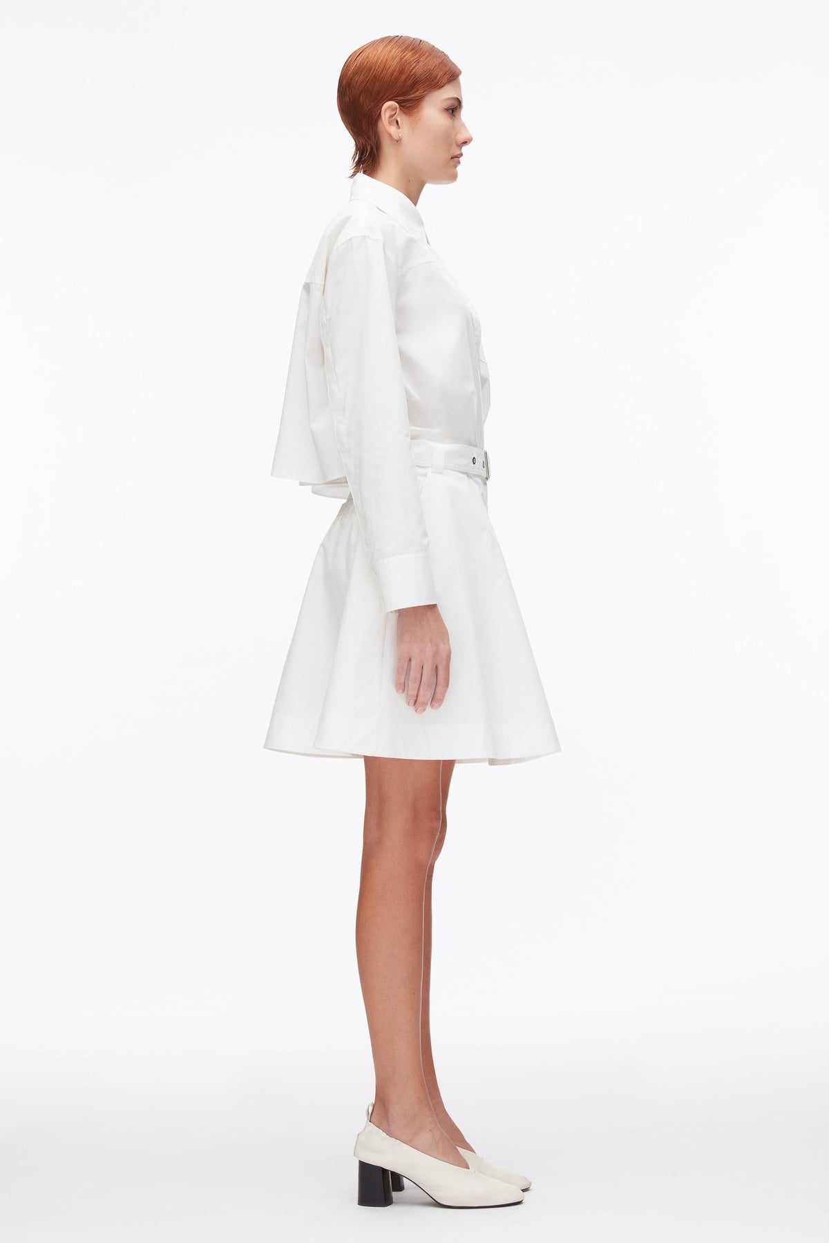 Belted Structured Cotton Shirt Dress - 3.1 Phillip Lim Deals