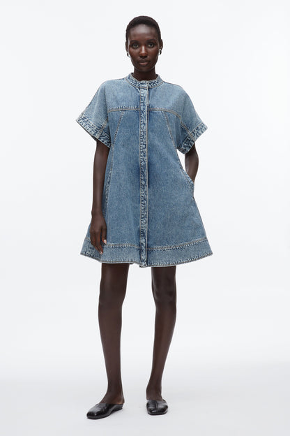 Trapeze Light Denim Dress - 3.1 Phillip Lim Quality