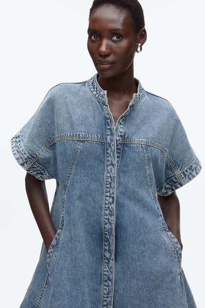 Trapeze Light Denim Dress - 3.1 Phillip Lim Quality