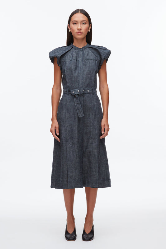 Denim Puff Sleeve Dress - 3.1 Phillip Lim Sale