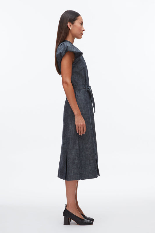 Denim Puff Sleeve Dress - 3.1 Phillip Lim Sale
