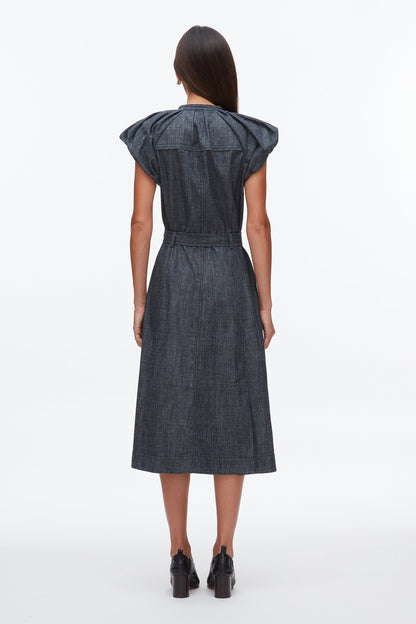 Denim Puff Sleeve Dress - 3.1 Phillip Lim Sale