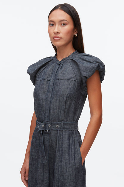Denim Puff Sleeve Dress - 3.1 Phillip Lim Sale