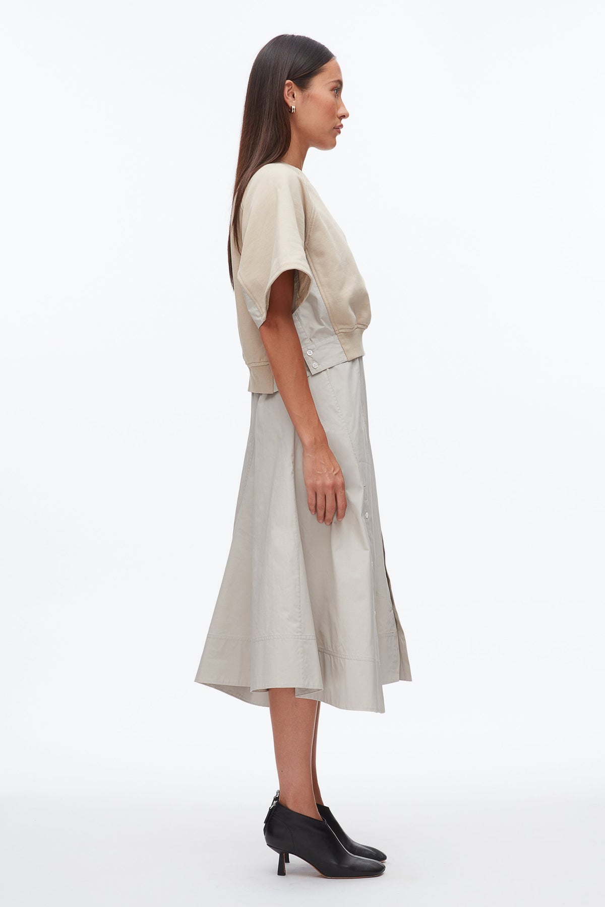 French Terry Combo Dress - 3.1 Phillip Lim Everyday