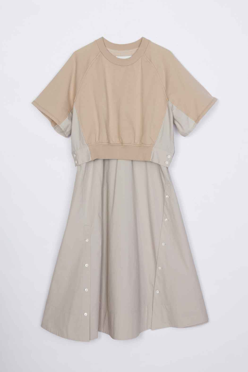 French Terry Combo Dress - 3.1 Phillip Lim Everyday