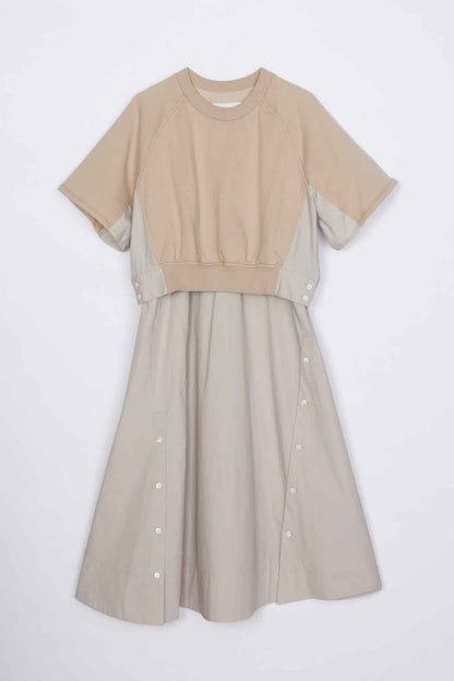 French Terry Combo Dress - 3.1 Phillip Lim Everyday