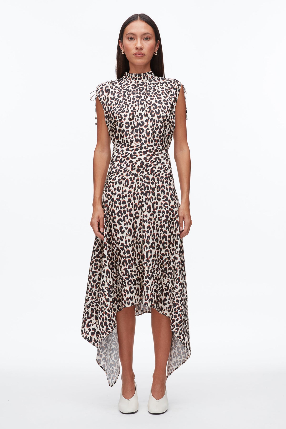 Leopard Ruched Handkerchief Dress - 3.1 Phillip Lim Great Value