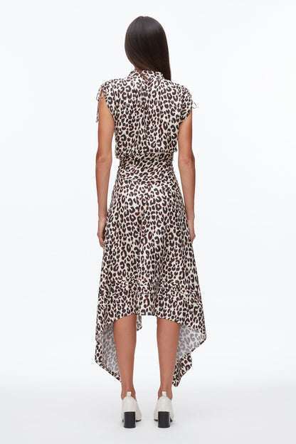 Leopard Ruched Handkerchief Dress - 3.1 Phillip Lim Great Value