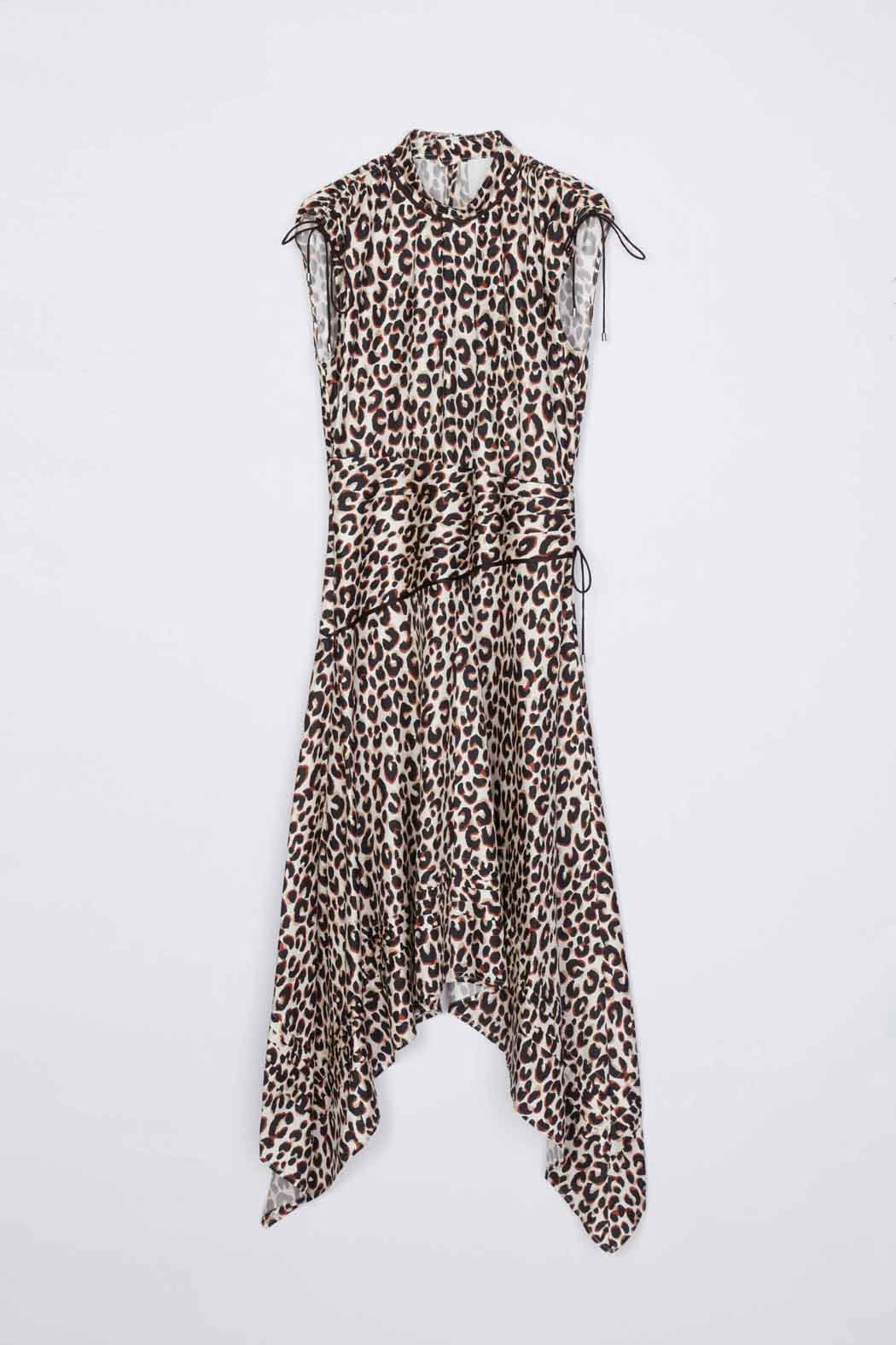 Leopard Ruched Handkerchief Dress - 3.1 Phillip Lim Great Value