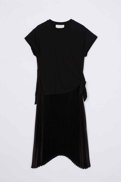 T-Shirt Combo Dress with Pleated Skirt - 3.1 Phillip Lim Signature