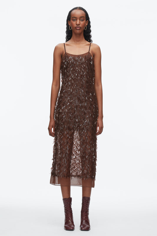 Fringe Sequins Slip Dress - 3.1 Phillip Lim Premium