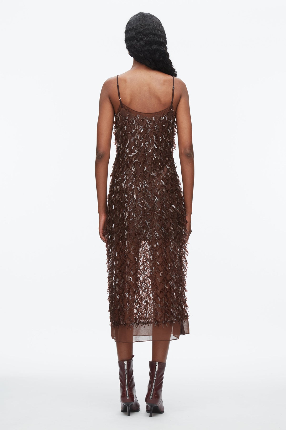 Fringe Sequins Slip Dress - 3.1 Phillip Lim Premium