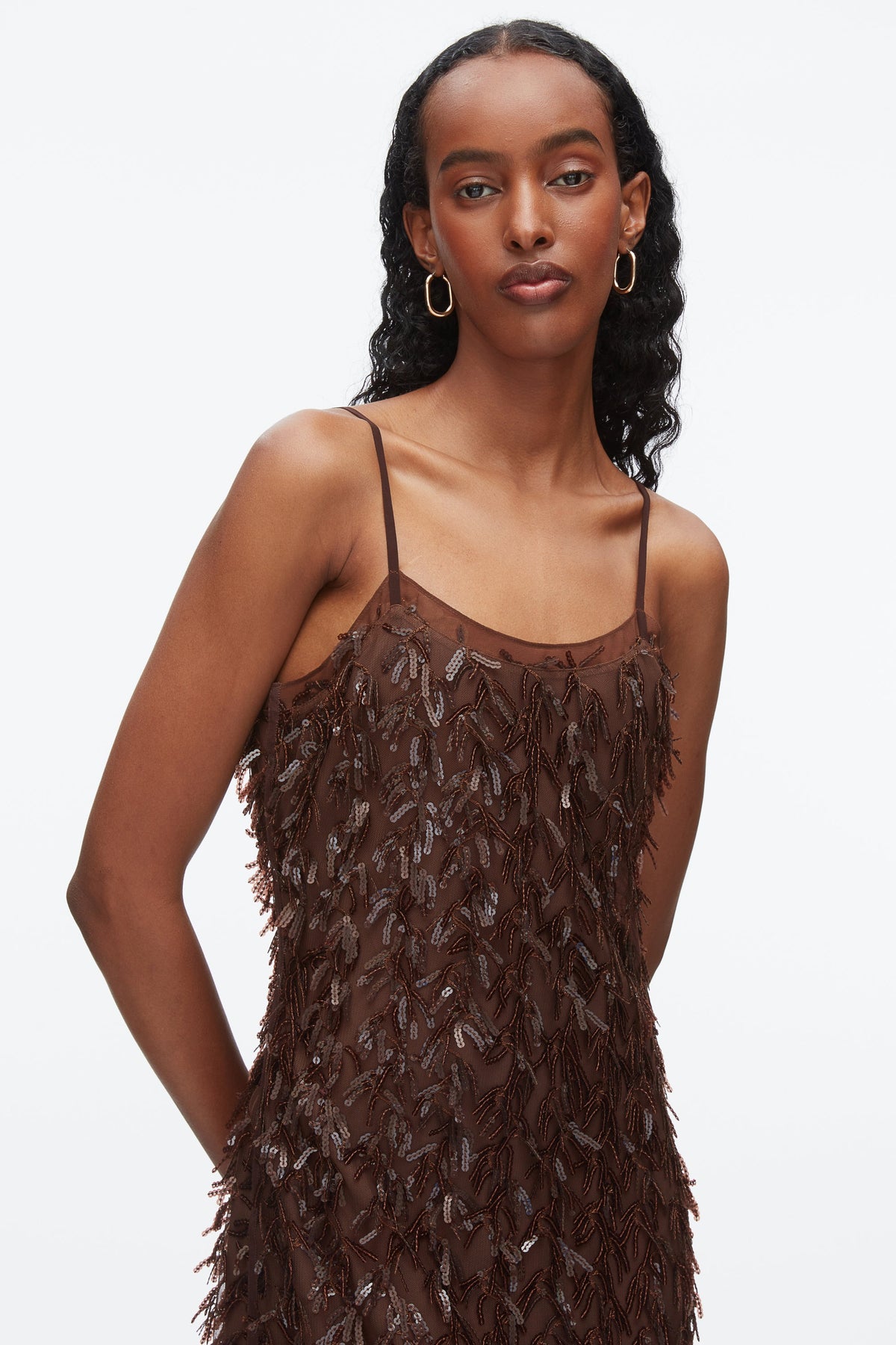 Fringe Sequins Slip Dress - 3.1 Phillip Lim Premium