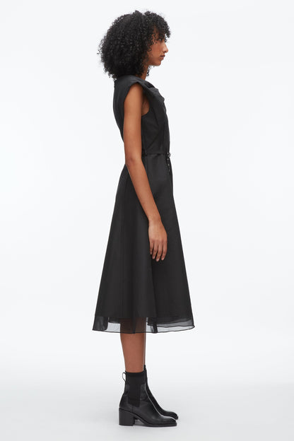Draped Bow Dress with Belt - 3.1 Phillip Lim Recommended