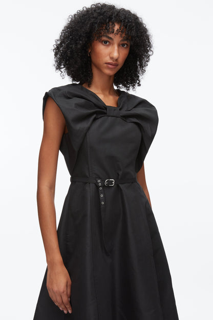 Draped Bow Dress with Belt - 3.1 Phillip Lim Recommended