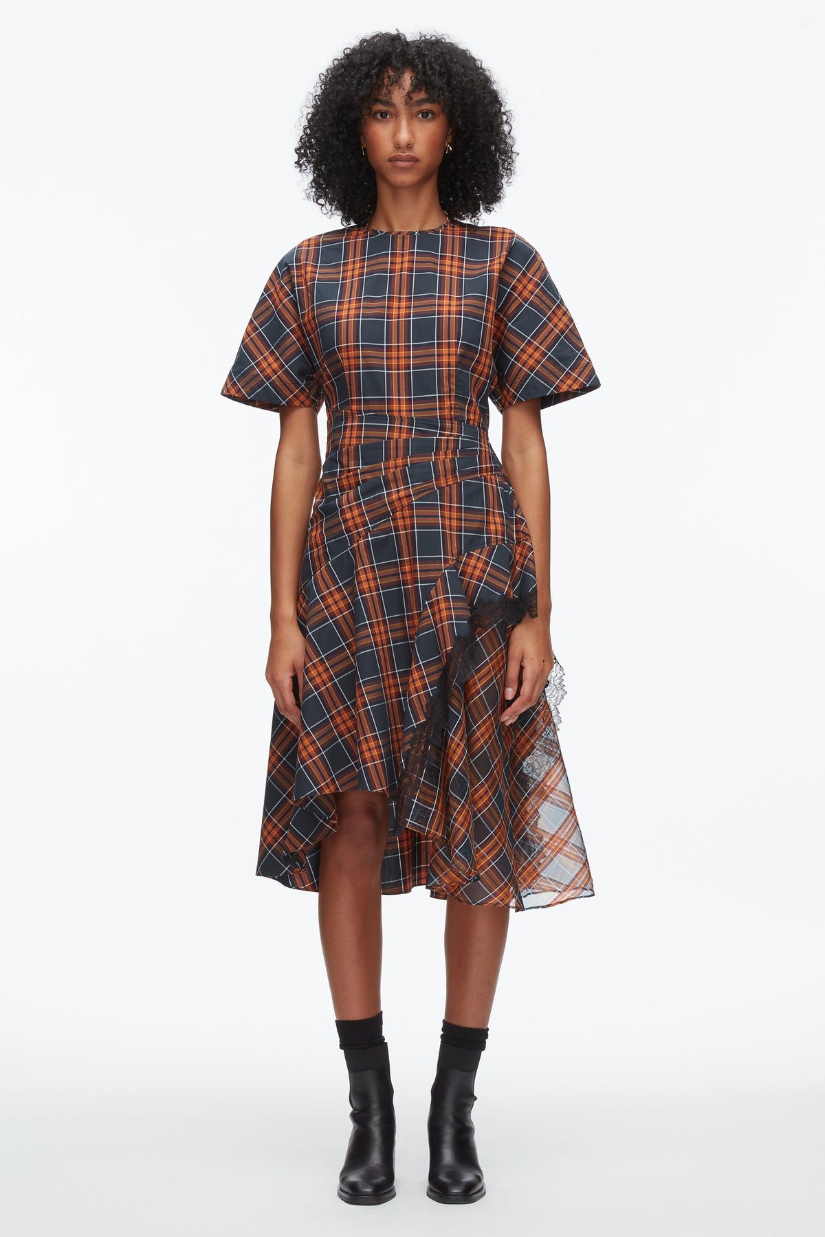 Plaid Mix Draped Dress - 3.1 Phillip Lim Great Value
