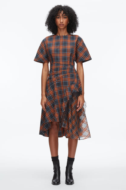 Plaid Mix Draped Dress - 3.1 Phillip Lim Great Value