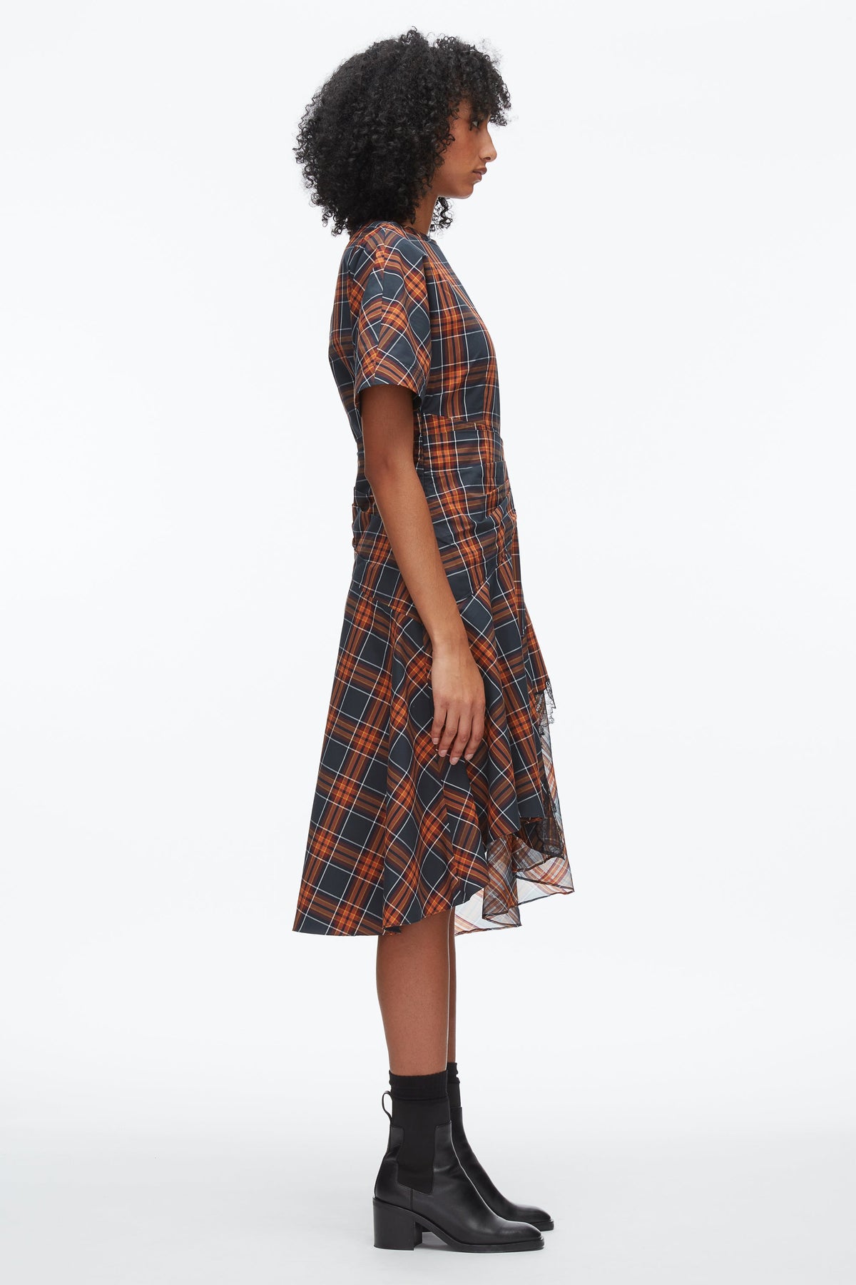 Plaid Mix Draped Dress - 3.1 Phillip Lim Great Value