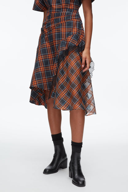 Plaid Mix Draped Dress - 3.1 Phillip Lim Great Value