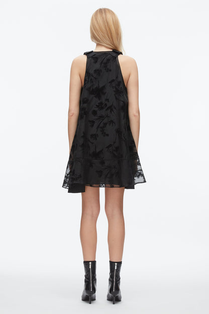 Flocked Organza Trapeze Dress - 3.1 Phillip Lim Customer Favorite