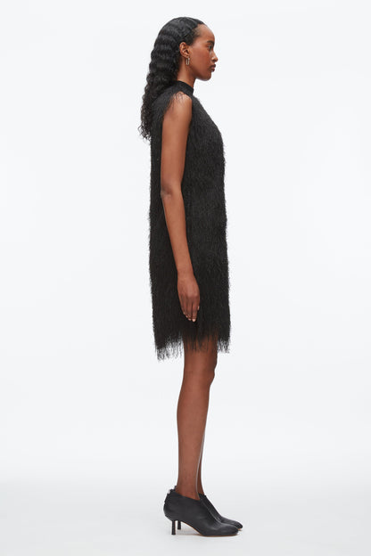 Fringe Mock Neck Shift Dress - 3.1 Phillip Lim Featured