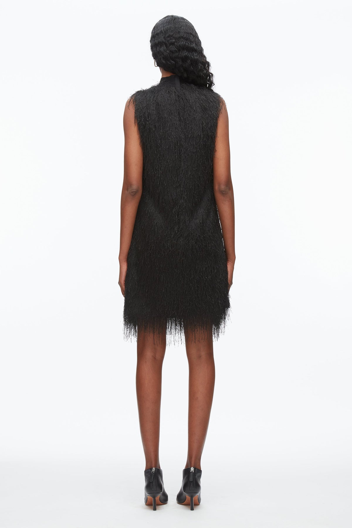 Fringe Mock Neck Shift Dress - 3.1 Phillip Lim Featured