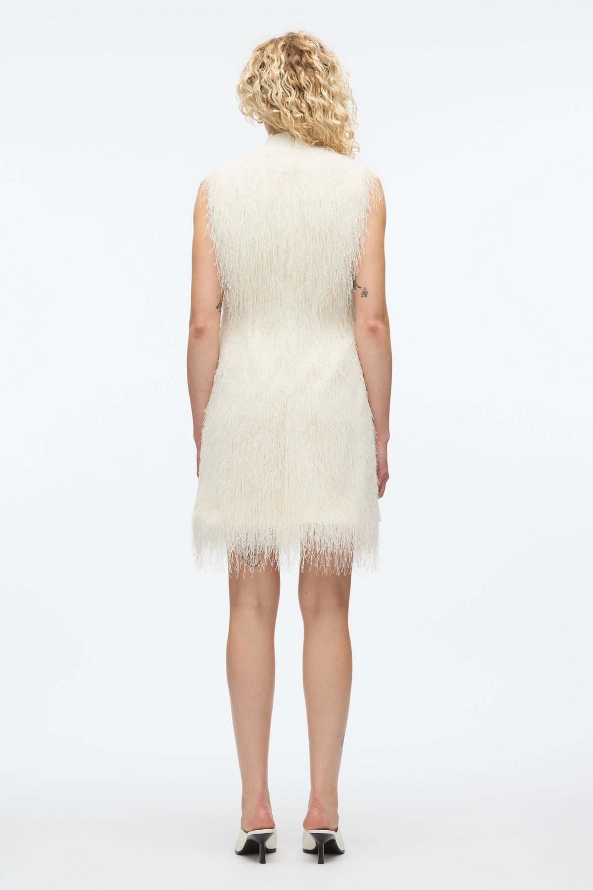 Fringe Mock Neck Shift Dress - 3.1 Phillip Lim Sale
