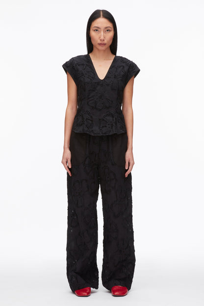 Embroidered Cap Sleeve Top - 3.1 Phillip Lim Signature