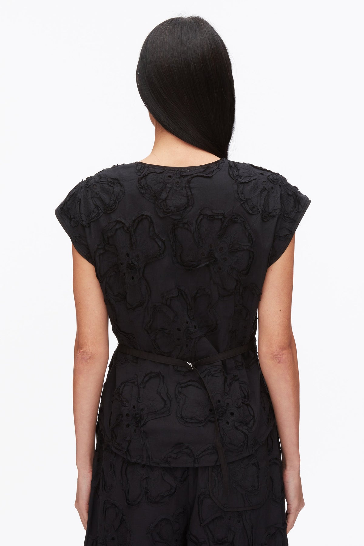 Embroidered Cap Sleeve Top - 3.1 Phillip Lim Signature