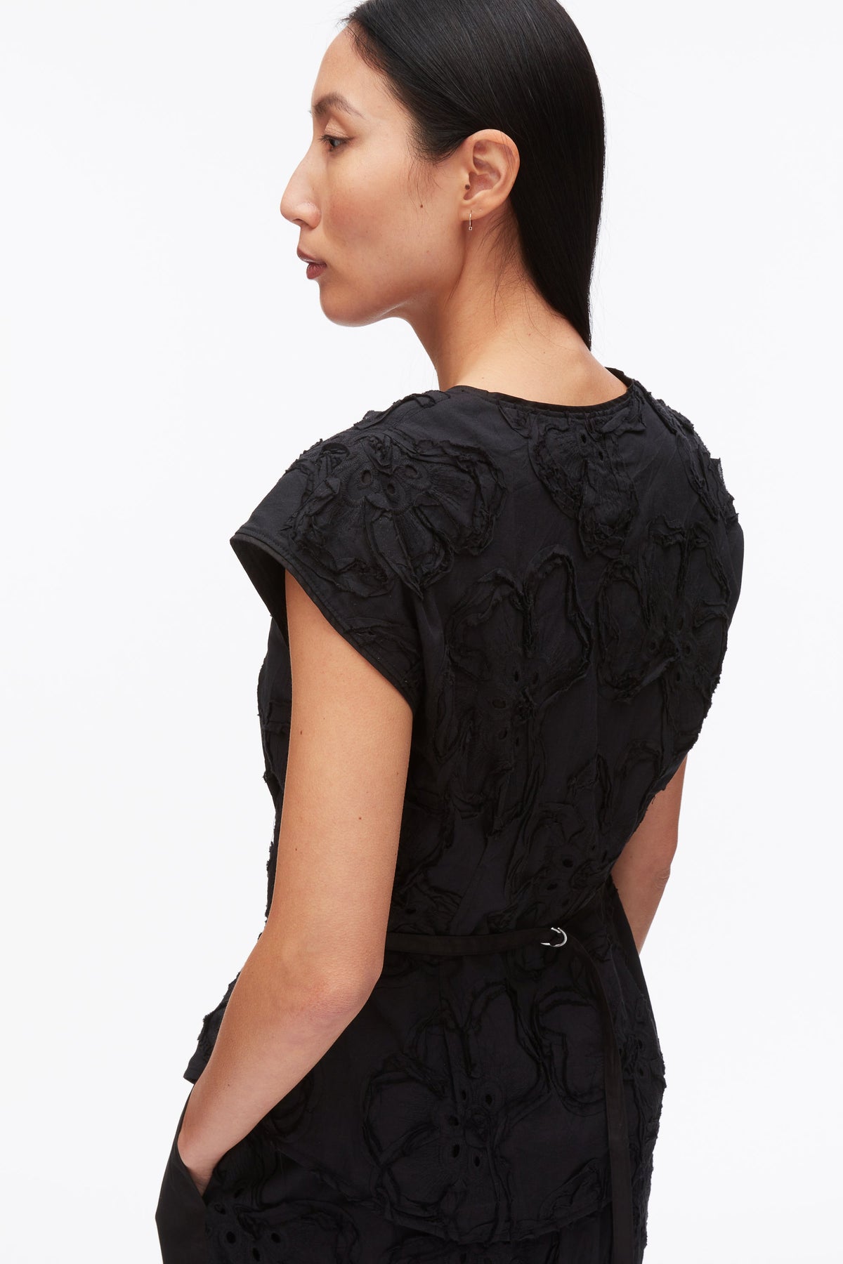 Embroidered Cap Sleeve Top - 3.1 Phillip Lim Signature