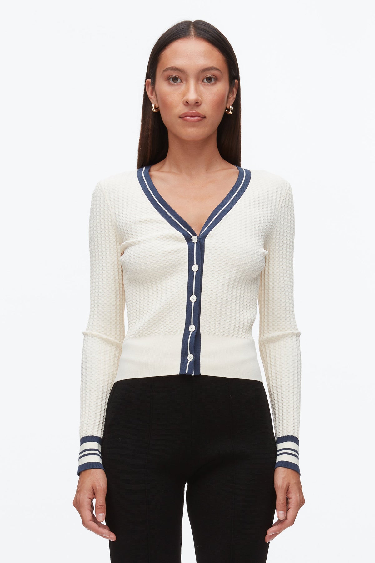 Textured Rib Cardigan - 3.1 Phillip Lim Best Seller