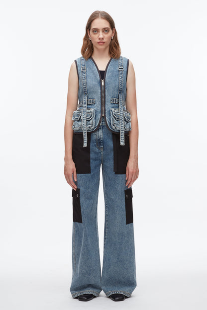 Denim Field Vest - 3.1 Phillip Lim Essential